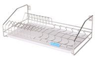 LS-905 Tray Holder Organizer Kitchen Wire Baskets Silver Color Custom Size