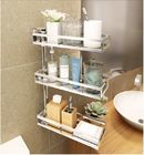 Countertop 2~4-Tier Steel Stand For Kitchen , Rotatable Storage Stainless Kitchen Rack